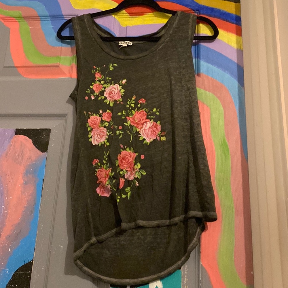 Express Graphic Design Tank Top